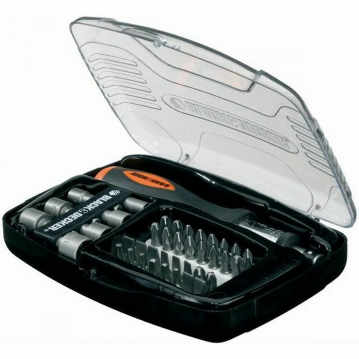 Screwdriver Set Black & Decker A7062 pH 38 Pieces 1 Piece