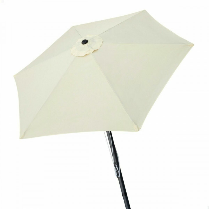 Parasol Aktive Crème Aluminium Acier 270 cm