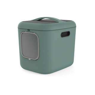 Cat Litter Box Rotho My Pet Biala XL Green Recycled plastic