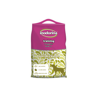 Zindelijkheidstraining-pads voor honden Inodorina Training Wild Flower 60 x 90 cm Wit Textiel (10 Stuks)