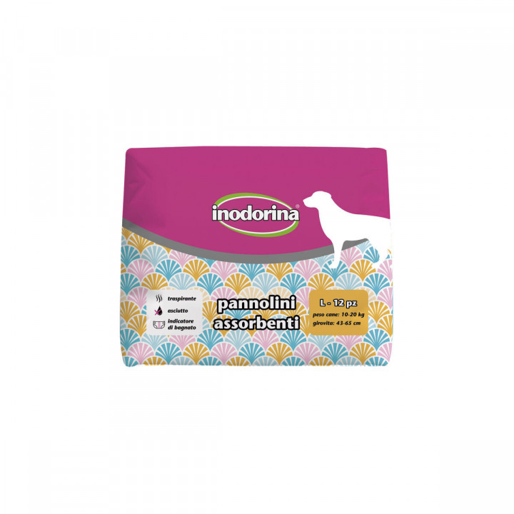 Couches jetables Inodorina 12 Unités
