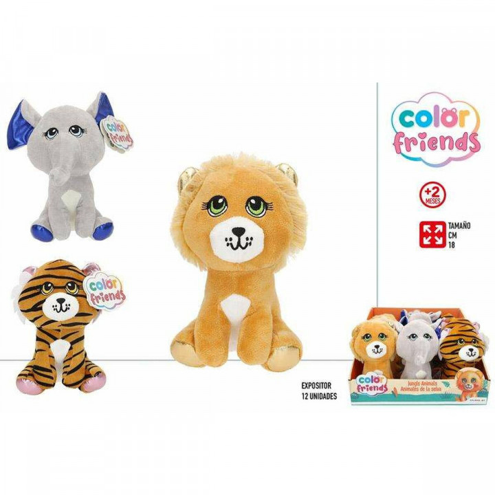 Plüschtier Colorbaby Animals 18 cm 1 Stück