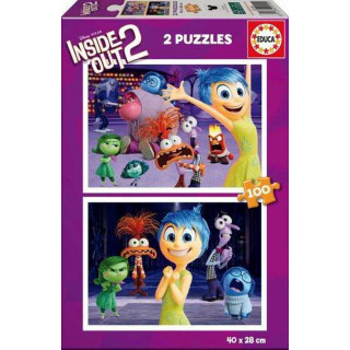 Puzzle Educa Inside Out 2 2 x 100 Pièces