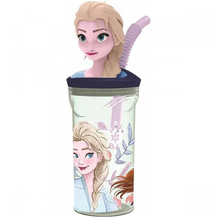 Cup with Straw Frozen Snowy Tale 360 ml