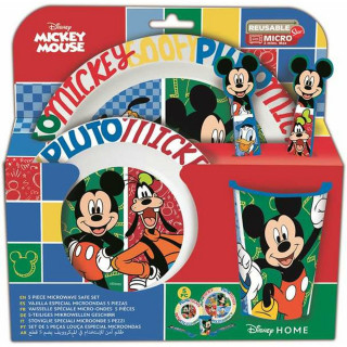 Kinder Geschirrset Mickey Mouse Mickey Has Fun 5 Stücke