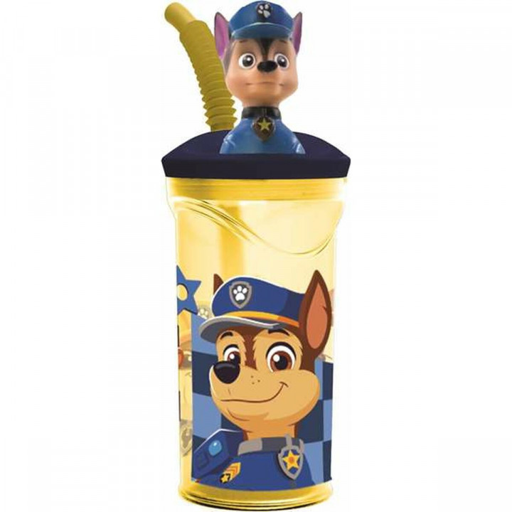 Beker met Rietje The Paw Patrol Boy Rescue Pups 360 ml 3D
