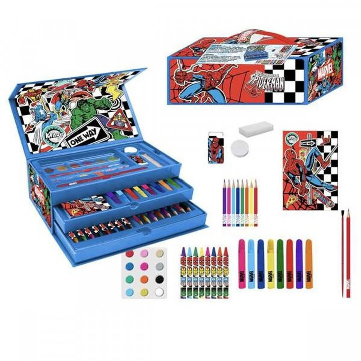 Activiteitendoos om te Kleuren The Avengers Blauw