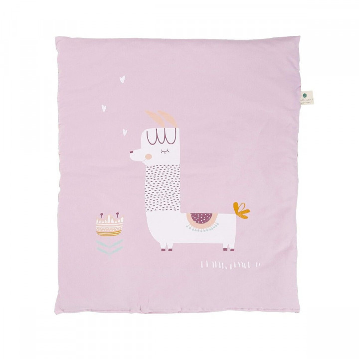 Cot Bedding Set Colecho Light Pink Cotton