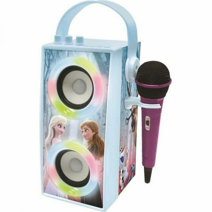 Bluetooth Lautsprecher mit Karaoke Mikrofon Lexibook THE SNOW QUEEN