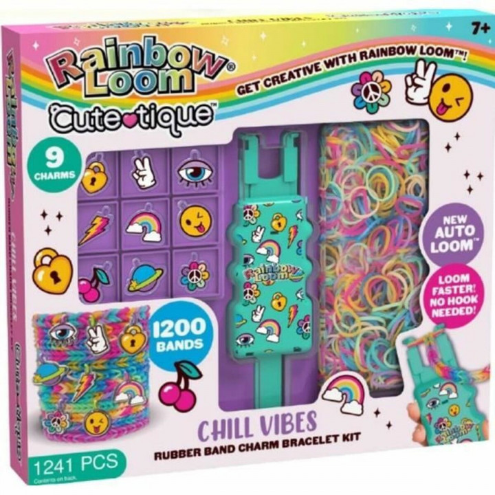 Perlen Bandai Rainbow Loom Cute Tique