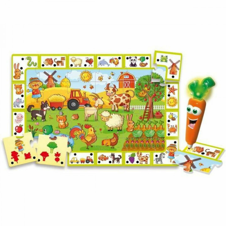Educatief Spel Lisciani Giochi Hablando Carotina - Happy Farm (2 Stuks)