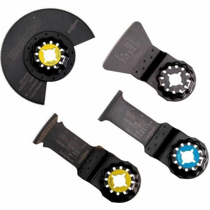 Set di accessori multiutensile Metabo MT18 4 Pezzi