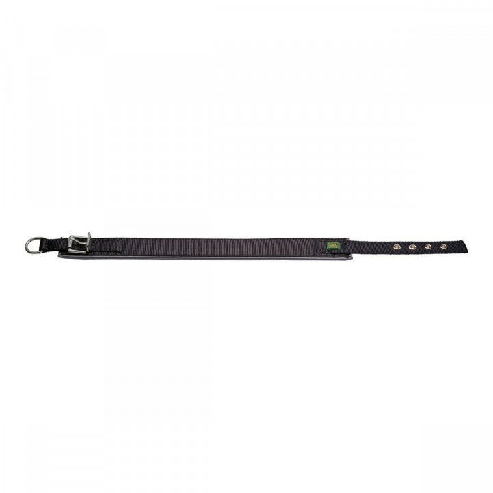 Dog collar Hunter Neoprene Reflect Black (44-51 cm)