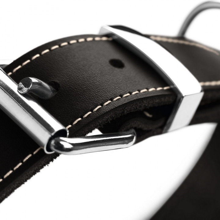 Hondenhalsband Hunter Aalborg Zwart (24-30 cm)