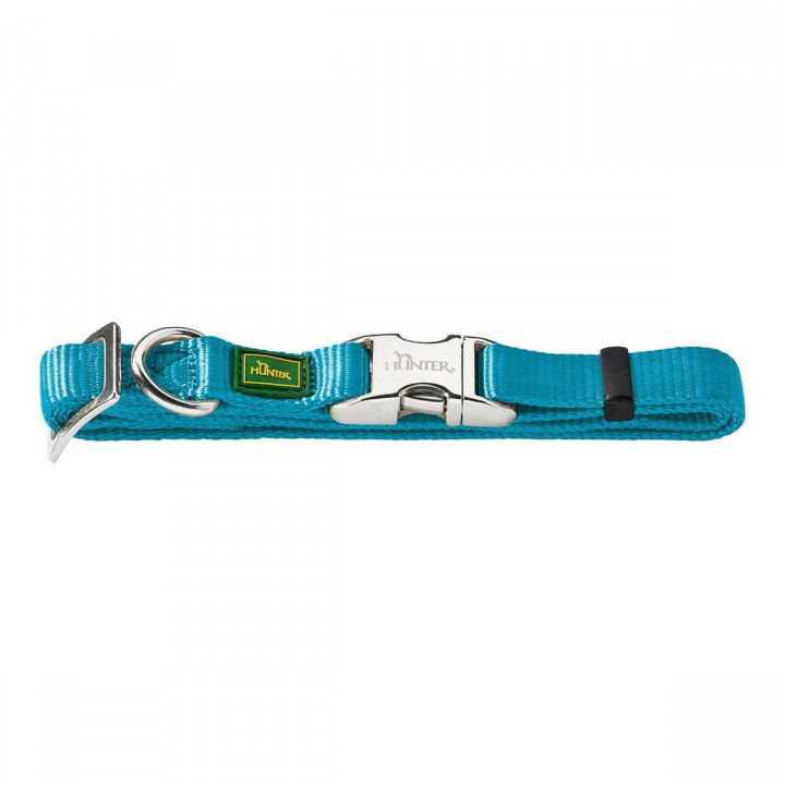 Hundehalsband Hunter Alu-Strong Turquoise 20 (30-45 cm)