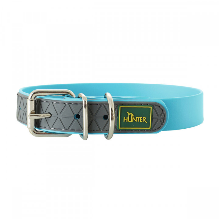 Hondenhalsband Hunter Convenience 53-61 cm L/XL Turkoois