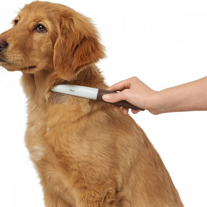 Pettine Hunter Marrone Plastica 12 Rastrello Girevole