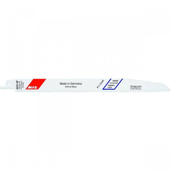 Zaagblad MP.S 4474-VP 230 mm Reciprozaag 5 Stuks