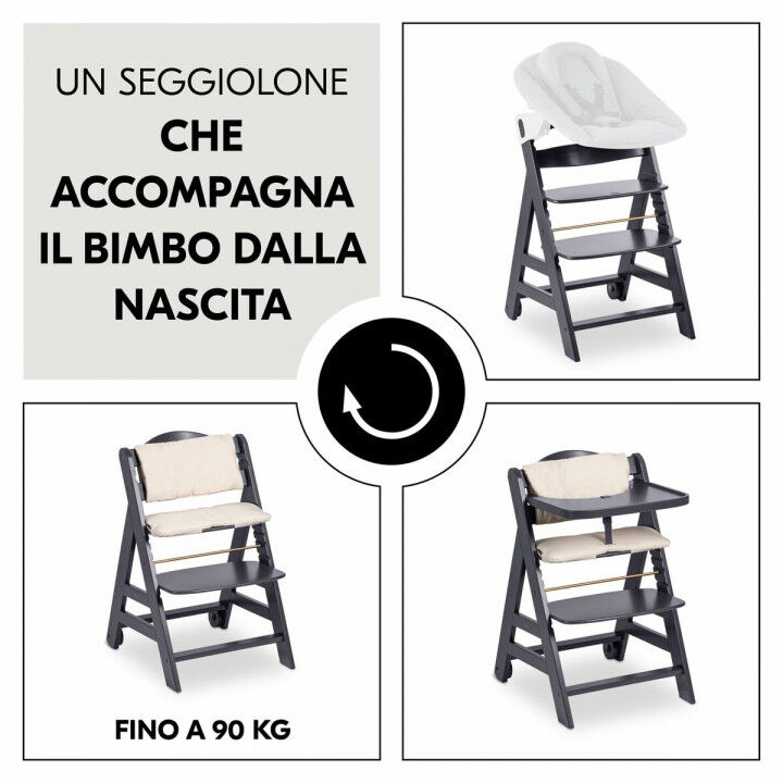 Seggiolone Hauck Marrone Grigio scuro