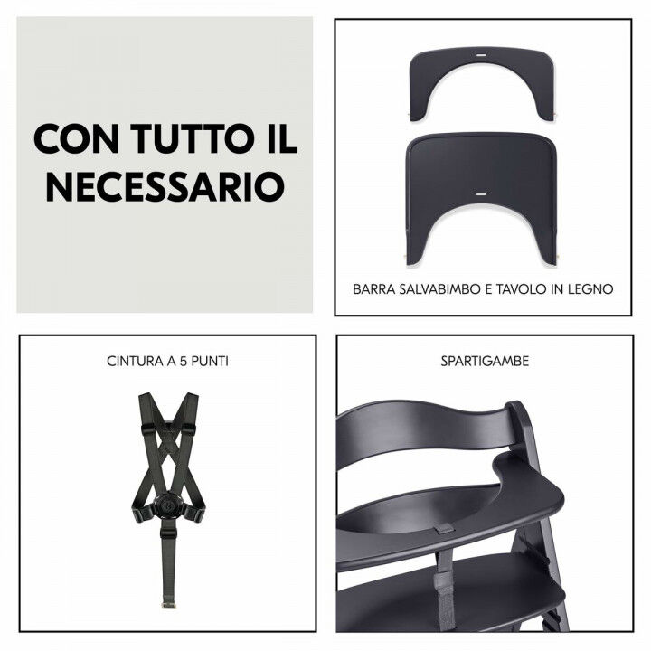 Highchair Hauck Brown Dark grey