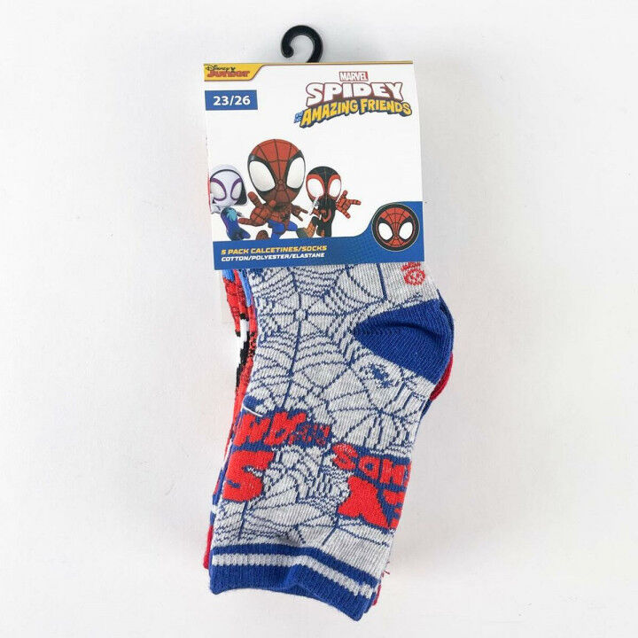 Chaussettes Spidey Bleu 5 paires 27-30