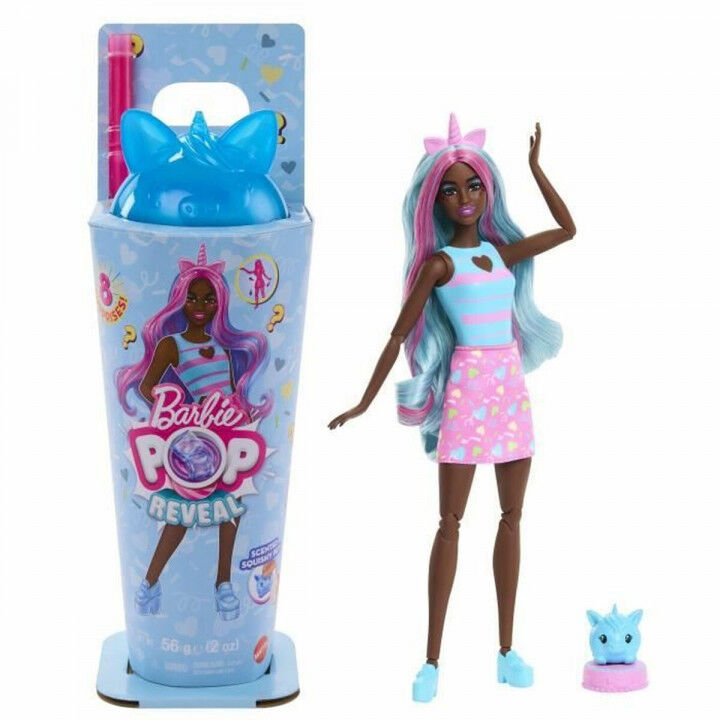Pop Barbie POP REVEAL BLUE UNICORN