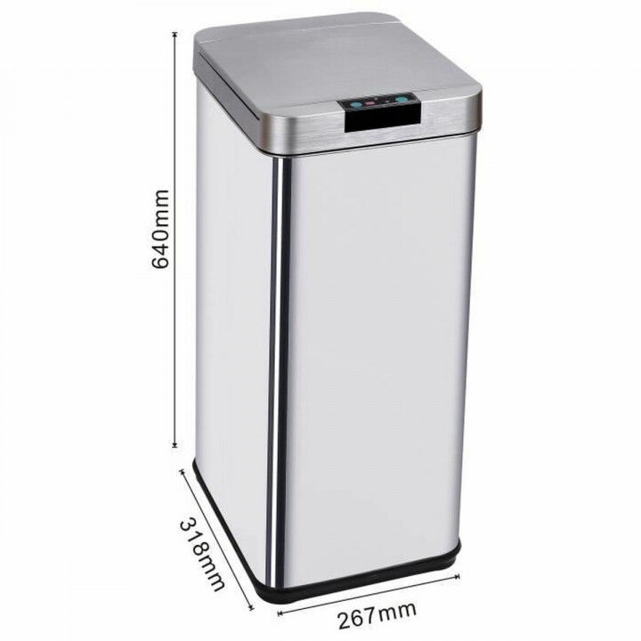 Cubo de basura Kitchen Move Gris 50 L