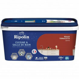 Peinture Ripolin rouge 2 L