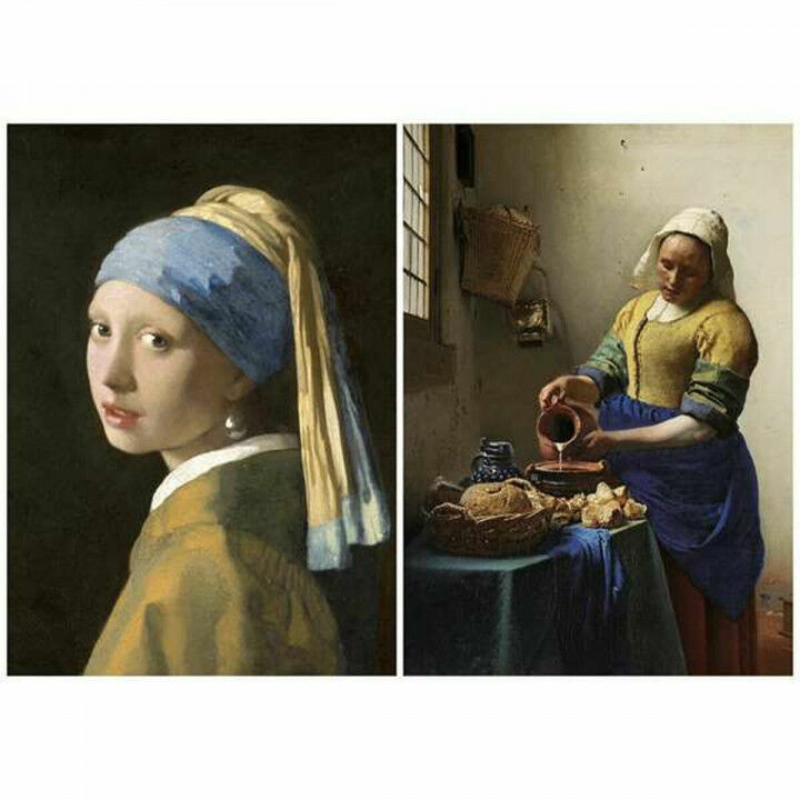 Puzzle Educa Vermeer 1000 Stücke (2 Stück)