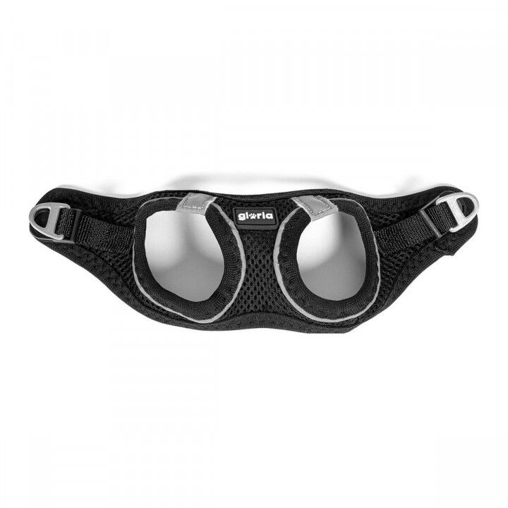 Imbracatura per Cani Gloria Air Mesh Star Nero Taglia XXS (24-26 cm)