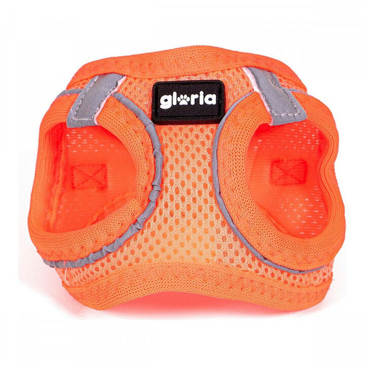 Hondentuigje Gloria Air Mesh Trek Star Verstelbaar Oranje L (33,4-35 cm)