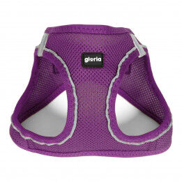 Hondentuigje Gloria Air Mesh Trek Star Verstelbaar Paars L (33,4-35 cm)
