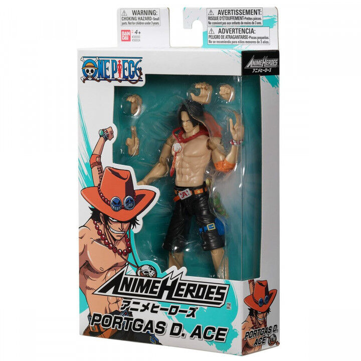 Personaggi d'Azione One Piece Bandai Anime Heroes: Portgas D. Ace 17 cm