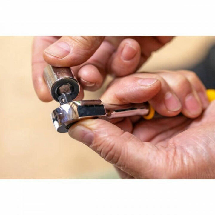 Ratelsleutel Stanley 72 DET STMT82666-0 1/4" Metaal 11 Onderdelen