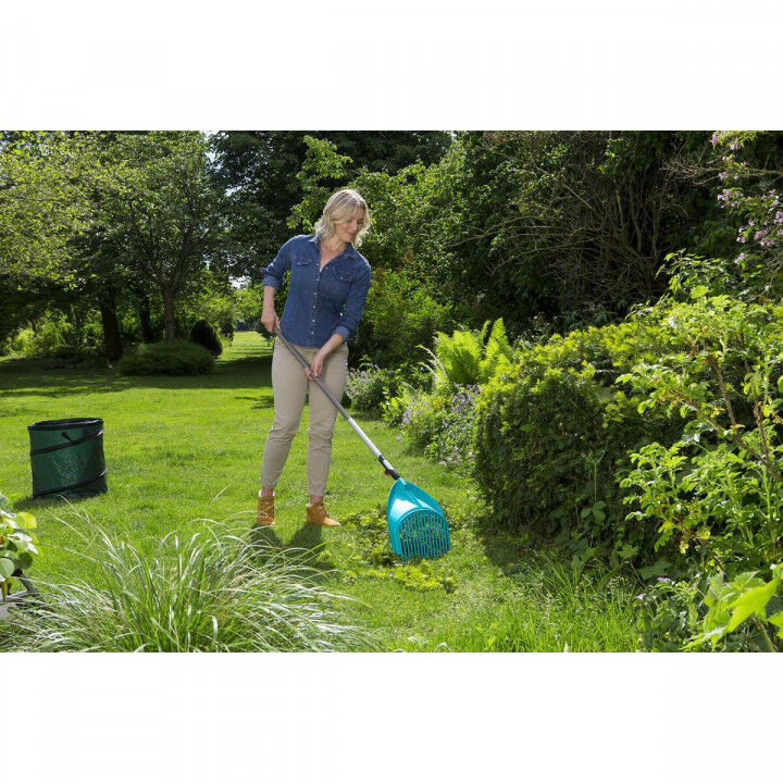 Hark voor Verzamelen van Bladeren Gardena Combisystem 3 in 1 Turkoois
