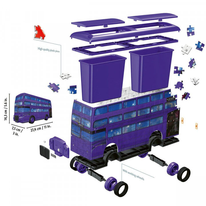 3D puzzel Ravensburger Iceland: Kirkjuffellsfoss  31 x 7 x 22 cm 3D