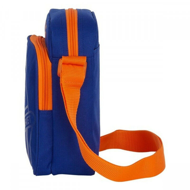 Shoulder Bag Valencia Basket M672 Blue Orange 16 x 22 x 6 cm