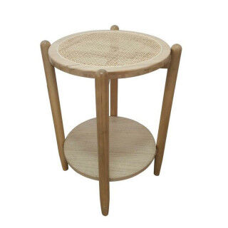 Kleine bijzettafel DKD Home Decor Natuurlijk 38 x 38 x 54,5 cm 41 x 41 x 55,5 cm