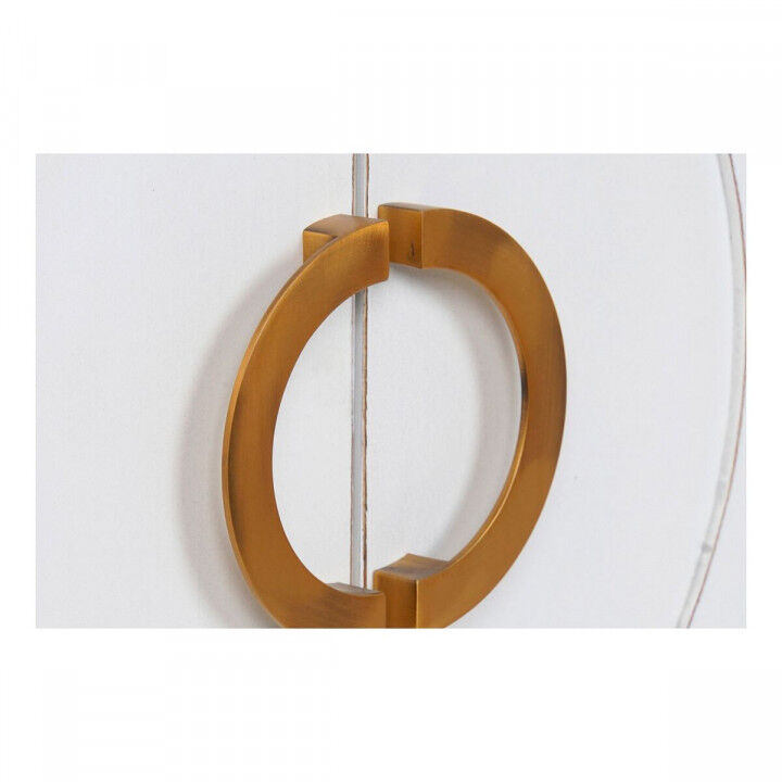 Credenza DKD Home Decor Kamakura Bianco Dorato Metallo Pioppo 150 x 50 x 80 cm (150 x 50 x 80 cm)