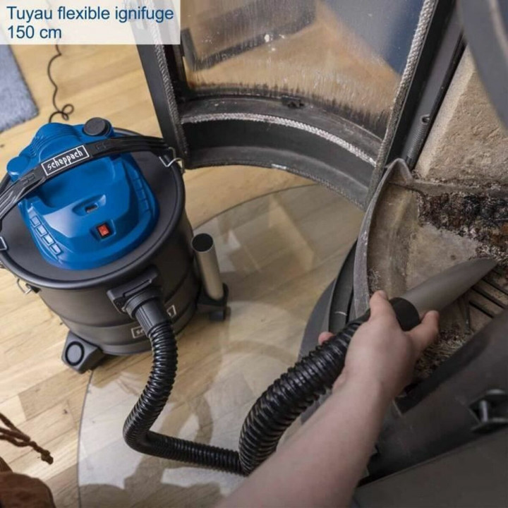 Ash Vacuum Cleaner Scheppach Black 1300 W 20 L