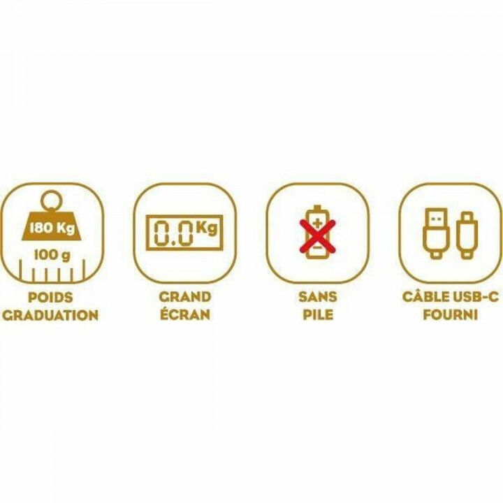 Bilancia Digitale da Bagno Little Balance 8729 180 kg