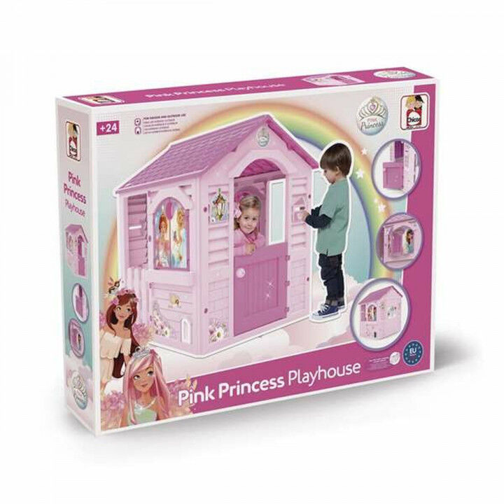 Speelgoedhuis voor Kinderen Chicos Pink Princess 94 x 103 x 104 cm Roze
