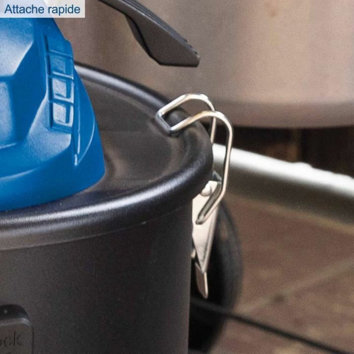 Ash Vacuum Cleaner Scheppach Black 1300 W 20 L