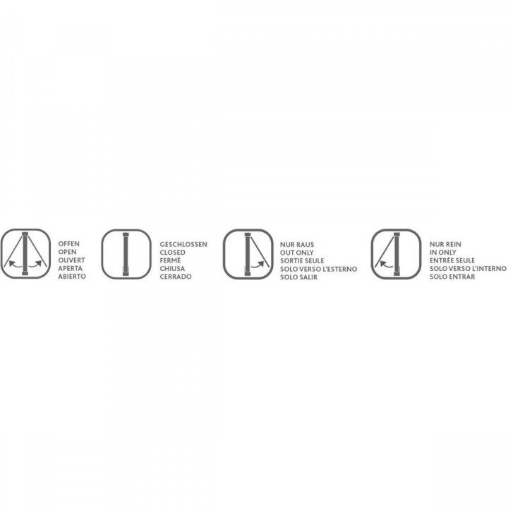 Katzenklappe Trixie Weiß Kunststoff