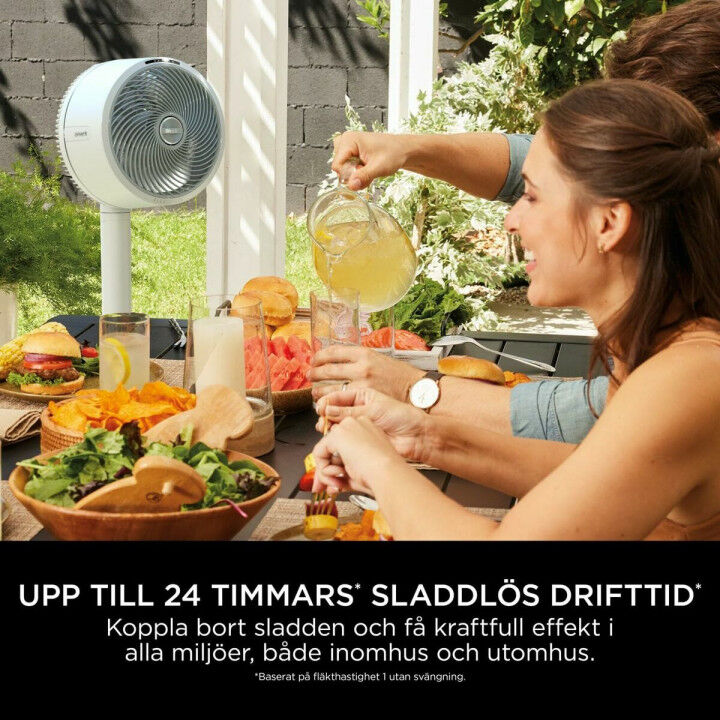 Staande ventilator Shark Wit