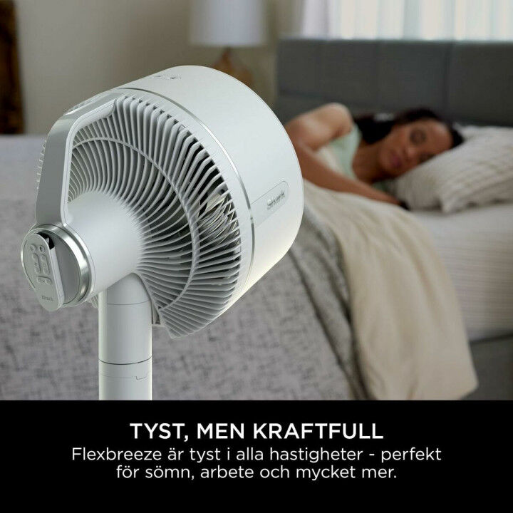 Freestanding Fan Shark White