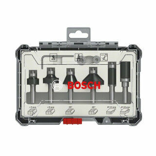Mehrzweck-Fräser-Set BOSCH 6 mm 6 Stücke