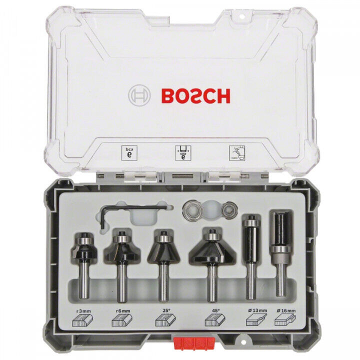 Set di frese multiuso BOSCH 6 mm 6 Pezzi