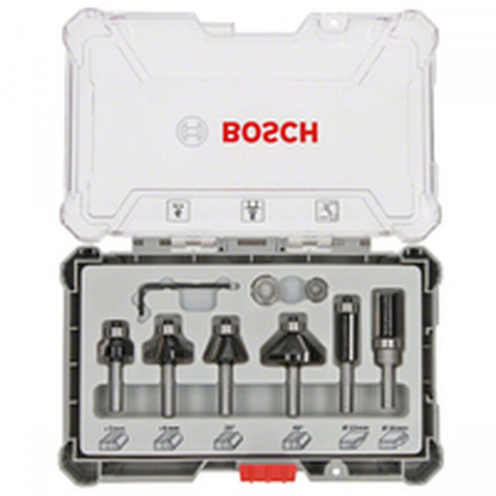 Set de fresas multiuso BOSCH 6 mm 6 Piezas