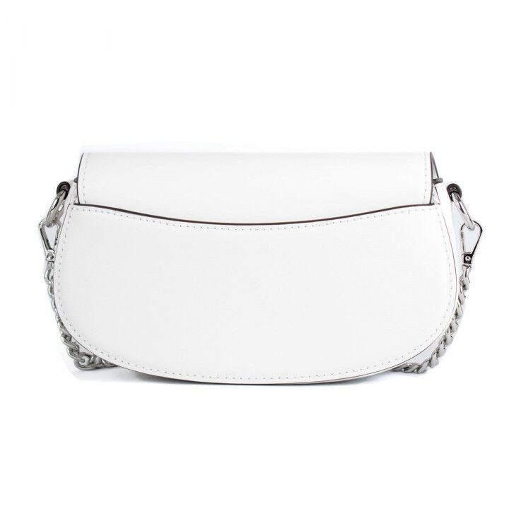 Bolso Bandolera Michael Kors Mila Blanco 23 x 12 x 6 cm